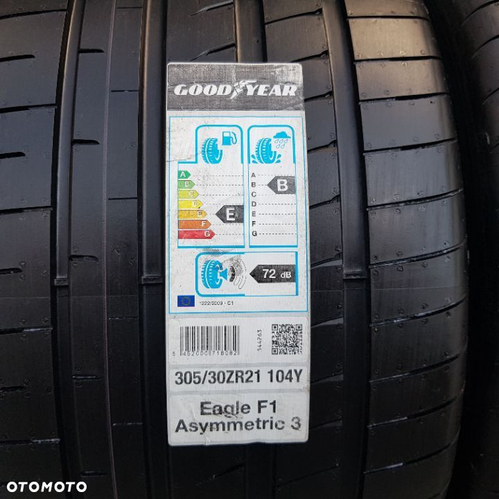 2x 305/30R21 Goodyear Eagle F1 Asymmetric 3 Nowa para opon letnich Poznań - 2