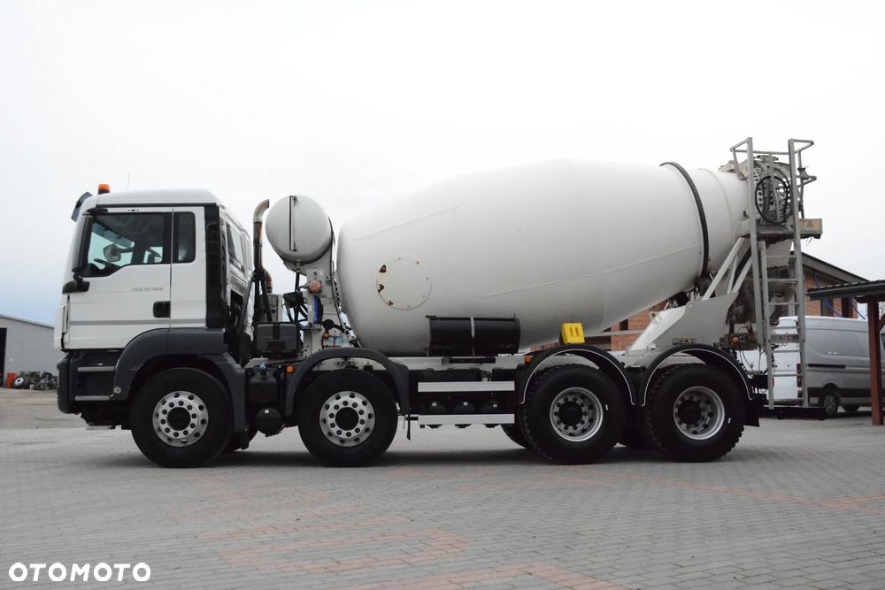 MAN TGS 32.420 / 2019r / 8x4 / Zabudowa CIFA / Niski przebieg / 9m3 / Nowe opony - 8