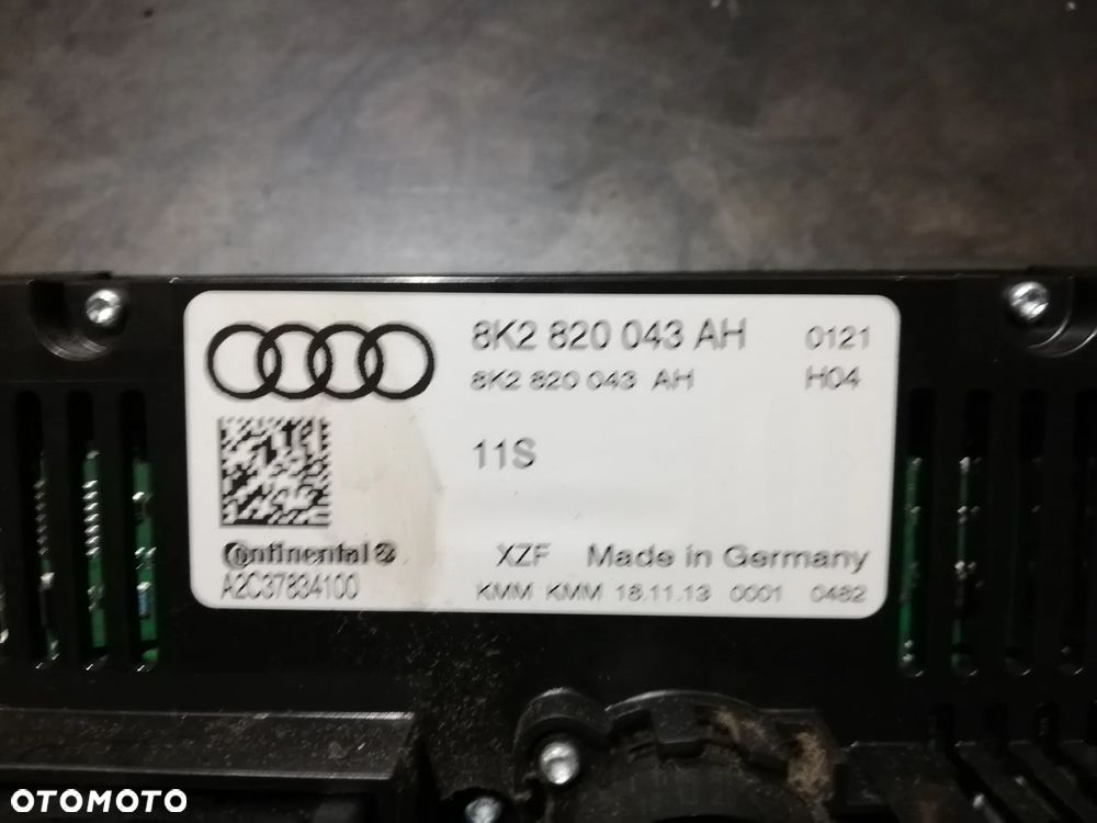 Audi A4 S4 B8 8K Panel klimatyzacji 8K2820043AH - 3