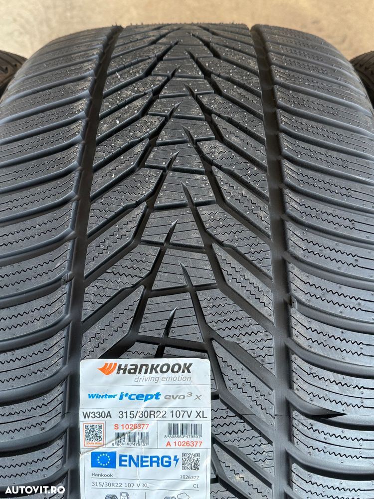 Vând anvelope 285/35/22-315/30/22 hankook de iarnă noi - 4