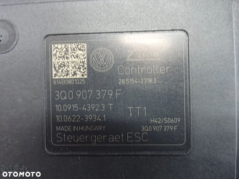 3Q0614517F 3Q0907379F pompa ABS Sterownik Audi A3 VW Golf VII B8 czesci - 3