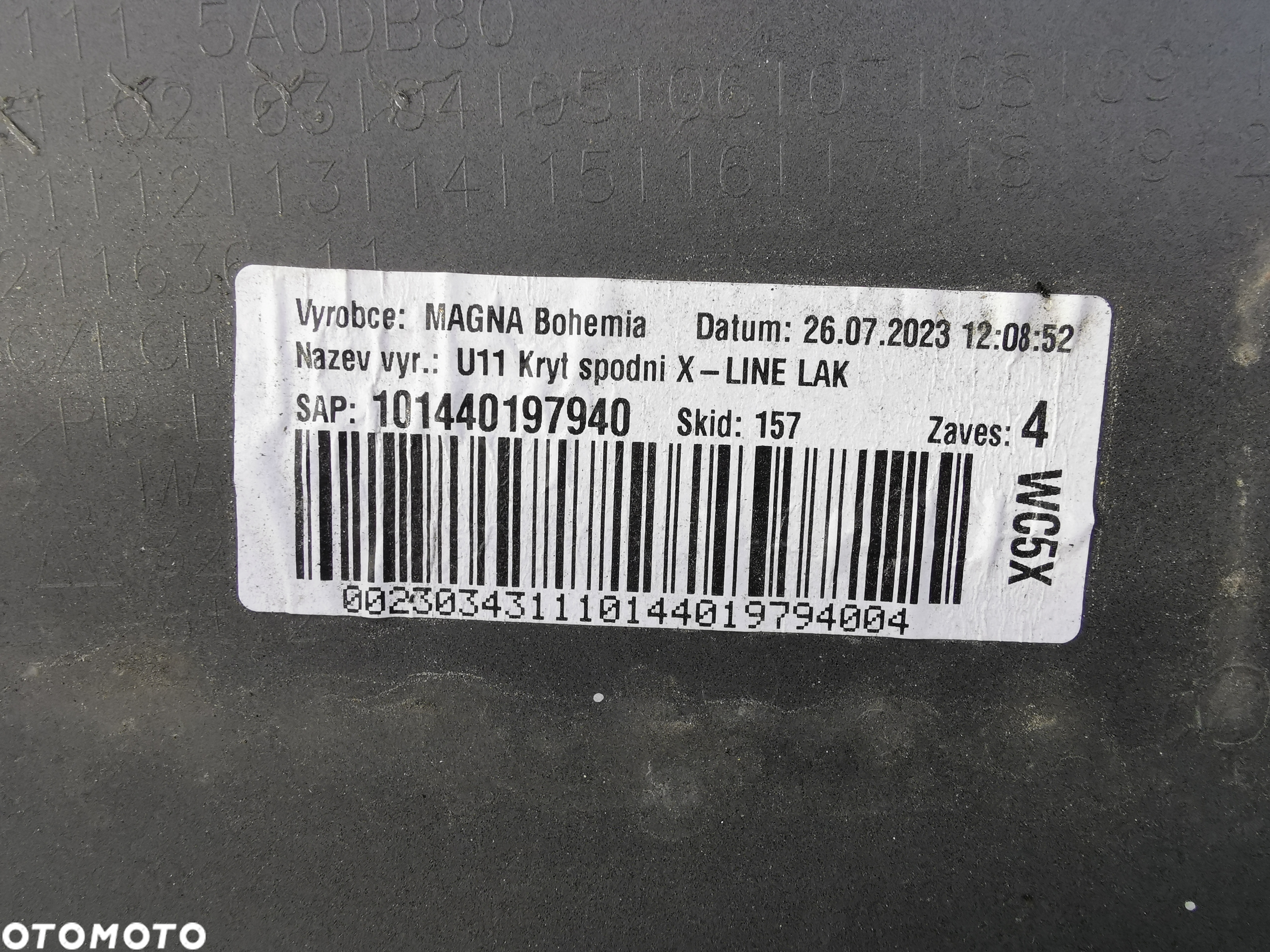 ZDERZAK PRZÓD PRZEDNI BMW X1 U11 X-LINE 5111 5A0DB80 SPOILER DÓŁ PRAWY LEWY ORYGINAŁ - 11