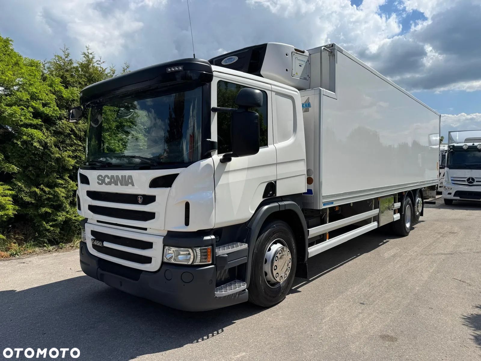 Scania Scania P 450 / CHŁODNIA + WINDA / 23 PALETY / EURO6 / OŚ SKRĘTNA / CARRIER/ ASO - 1