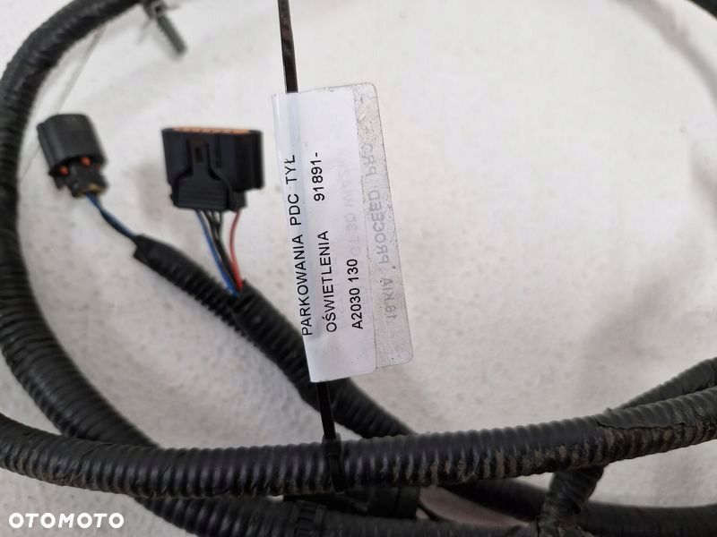 kia pro ceed proceed 2 3d wiązka instalacja czujników parkowania pdc tył - 7