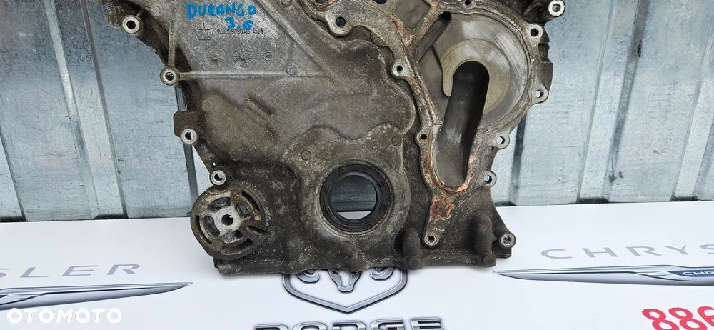 Dodge Durango LIFT 2017- 3.6 V6 Obudowa łańcucha rozrządu pokrywka osłona rozrządu 04893939AE - 3