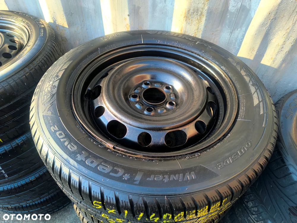 5x114,3 5x114 Felgi Stalowe stal 16 Koła Zimowe Zima MAZDA 3 5 6 PREMACY MPV KIA CEED SOUL VENGA FORTE SPORTAGE HYUNDAI IX20 I30 IX35 TUCSON ELANTRA MITSUBISHI 5,5mm Legnica ALU-RAD 215/60 - 1