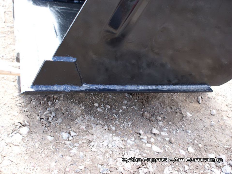 Łyżka do ładowacza 0,8m 1,04m 1,2m 1,4m 1,6m 1,8m 2,0m 2,2m 2,4m Euroramka SMS TUR Mailleux Faucheux sipa - 8