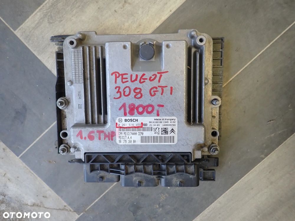PEUGEOT 308 T9 GTI 0261S16459 STEROWNIK SILNIKA KOMPUTER - 1