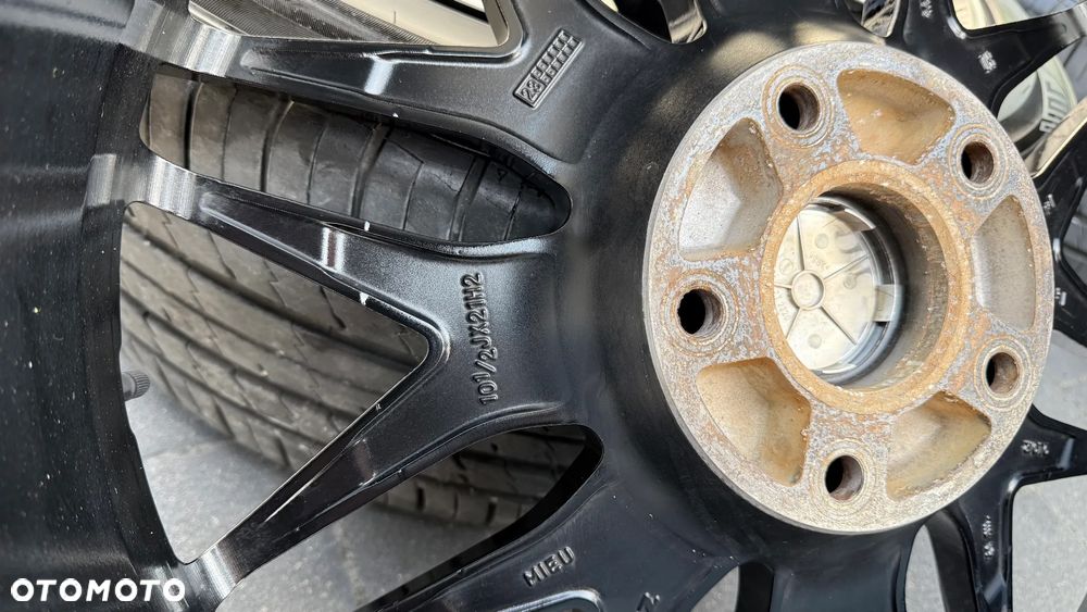 Kola r21 5x130 275/45 ET48 10.5J audi q7 sq7 porsche cayenne volkswagen vw touareg DOTZ Black alufelgi LongBeach - 26