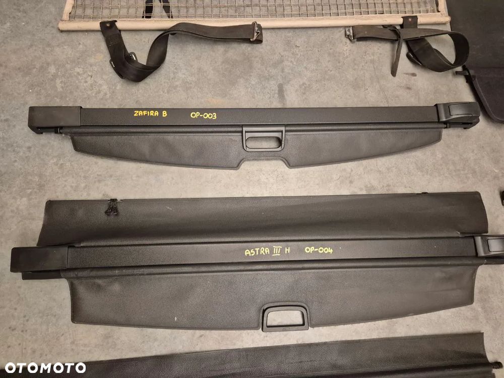 OPEL ZAFIRA ASTRA OMEGA VECTRA ROLETY BAGAŻNIKA - 4