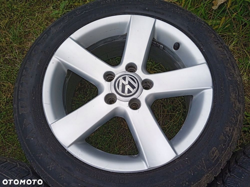 Felgi aluminiowe 5x112 VW Passat Golf 5 6 Leon T-rock Opony zimowe 16 - 6