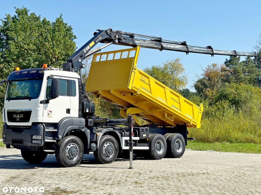MAN TGS 32.510 *WYWROTKA 5,10m * HIAB 288 EP - 5 HIDUO + PILOT * 8x8 - 2