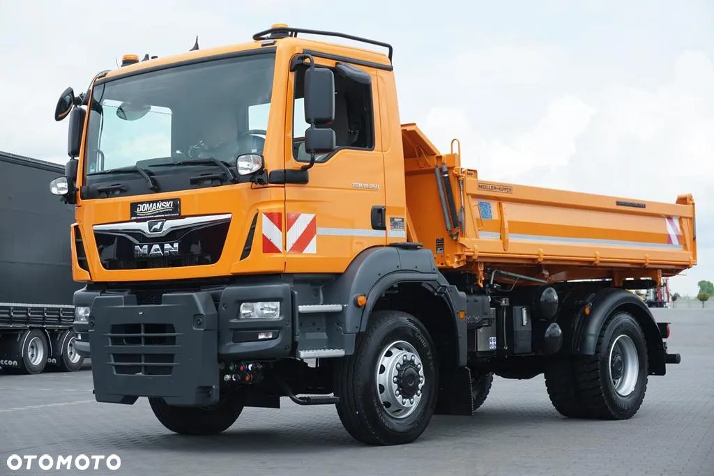 MAN TGM / 18.250 / E 6 / 4 X 4 / WYWROTKA 3 STRONNA / ŁAD. 10 060 KG / JAK NOWY - 22