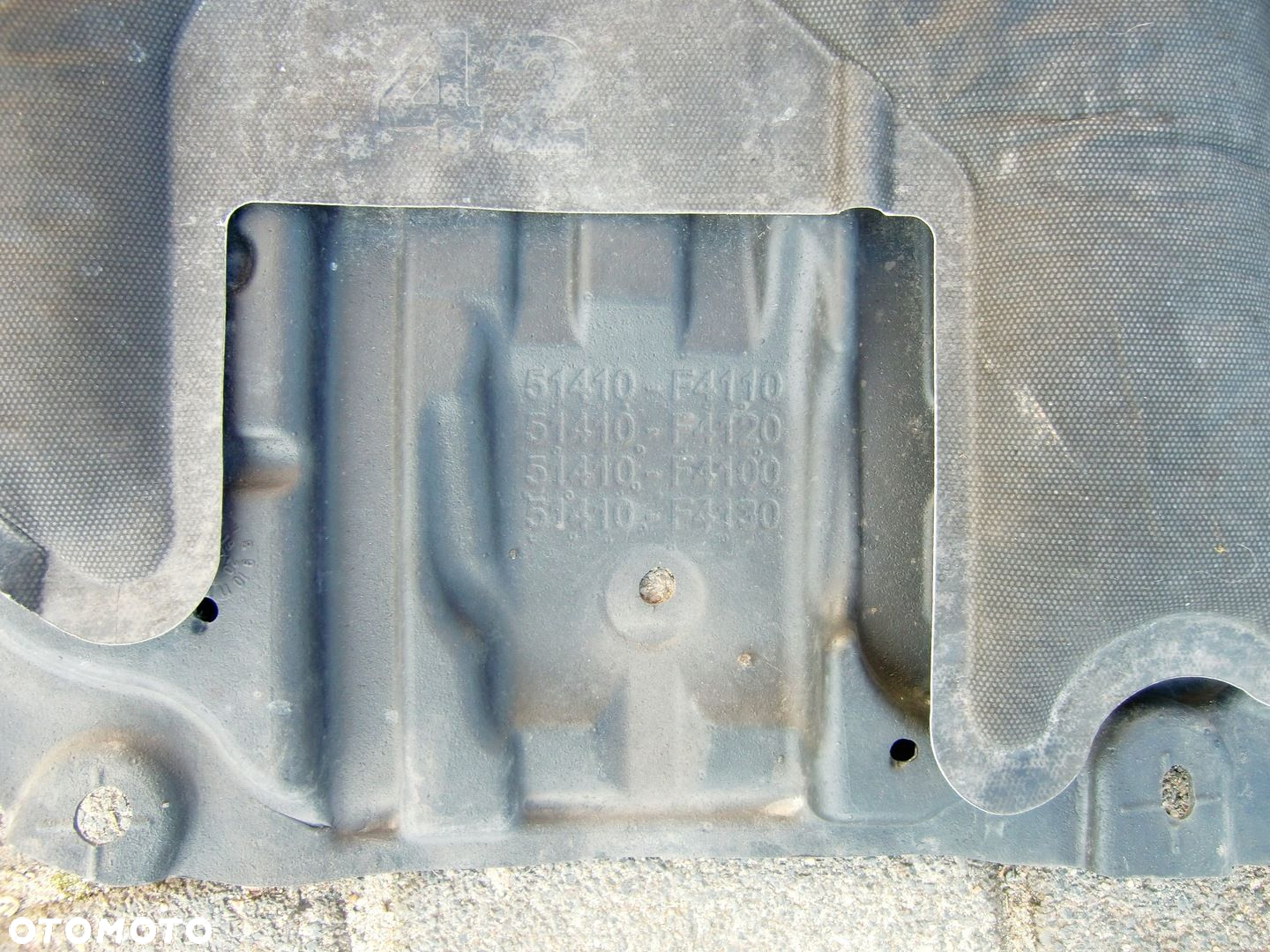 OSŁONA SILNIKA TOYOTA C-HR HYBRYDA 51410 F4110 - 3