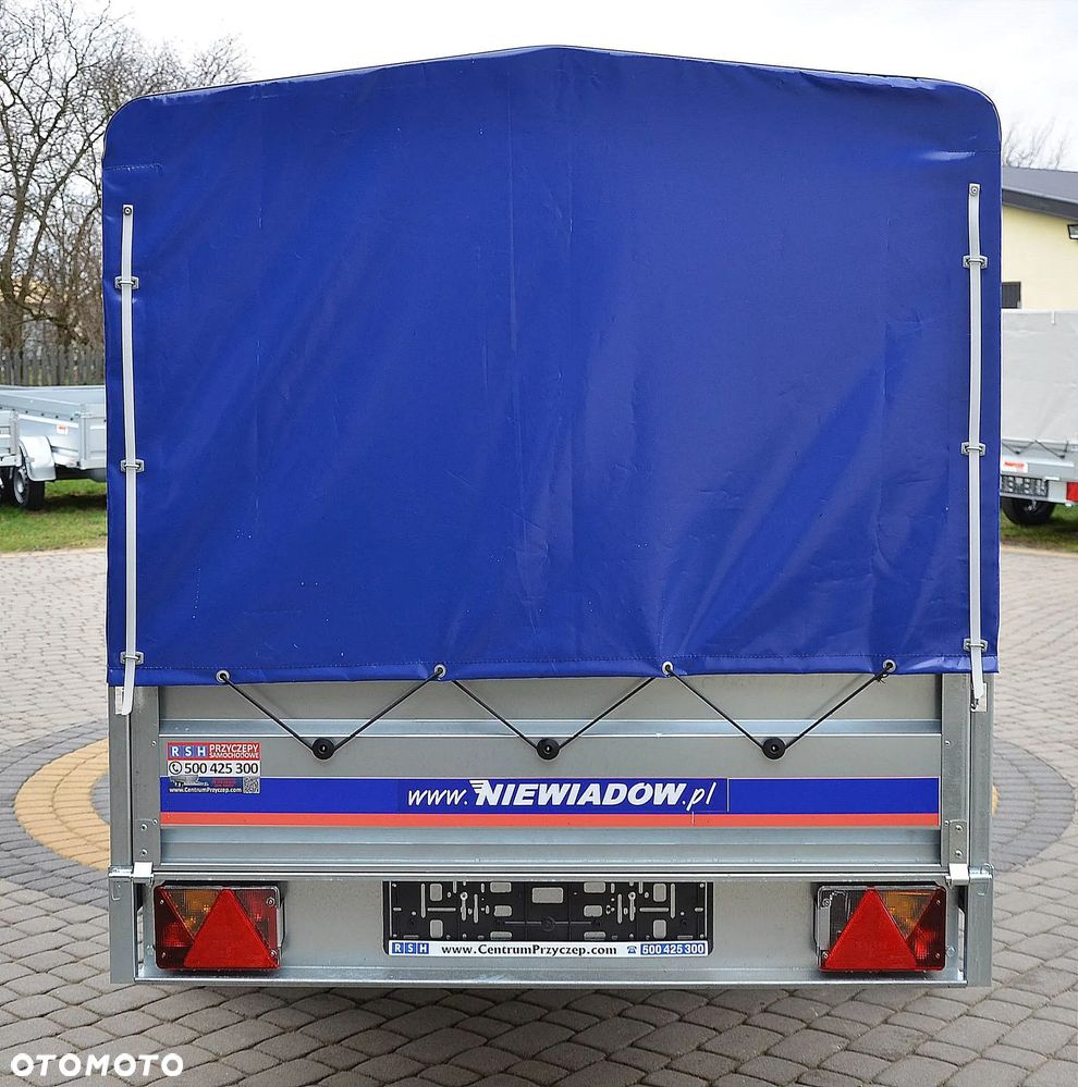 Niewiadów PRZYCZEPKA SAMOCHODOWA 2,63X1,32M, DMC: 750KG RESOR + AMORTYZATOR - 12