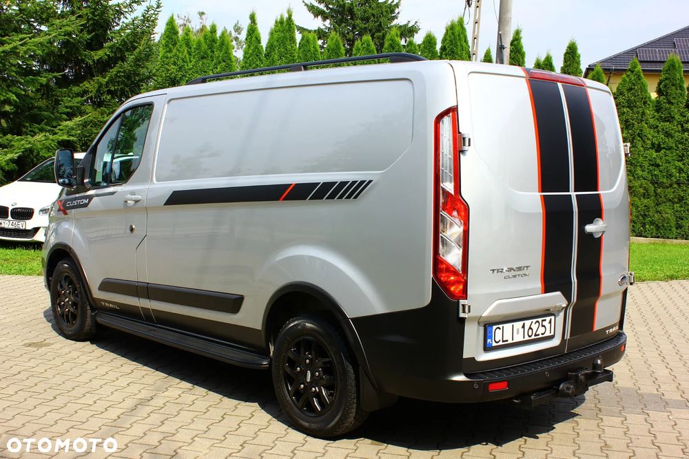 Ford TRANSIT CUSTOM TRAIL 2.0 TDCI 131KM 3 OSOBOWY NAVIGACJA KAMERA FELGI FULL OPCJA STAN PERFEKT FV23% - 20