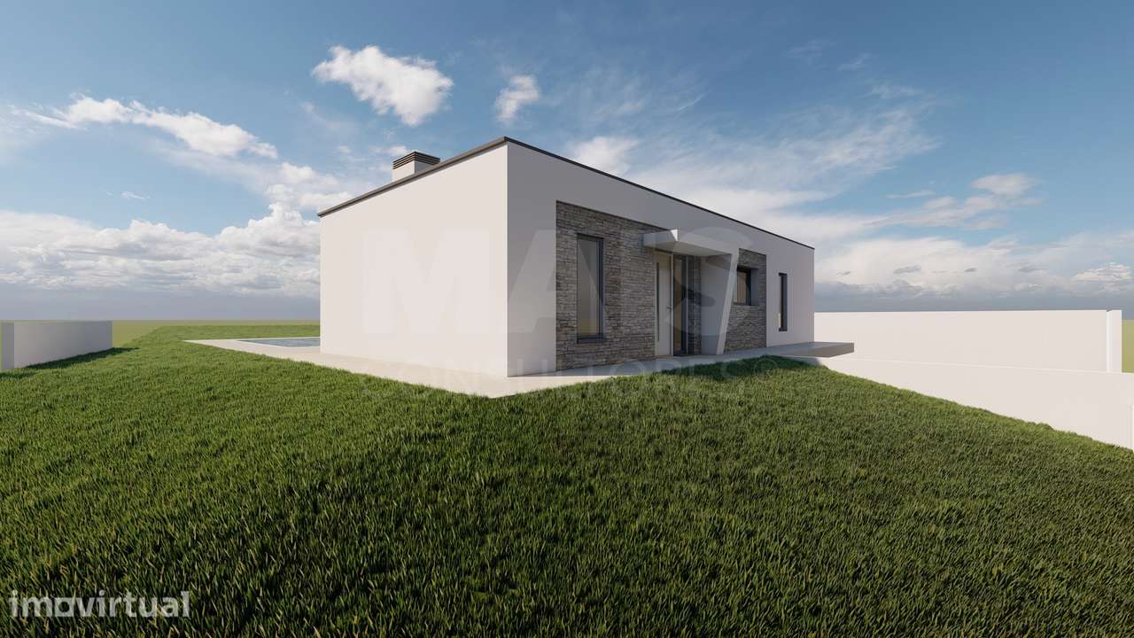 Terreno com projeto aprovado para moradia T3 - Grande imagem: 2/6