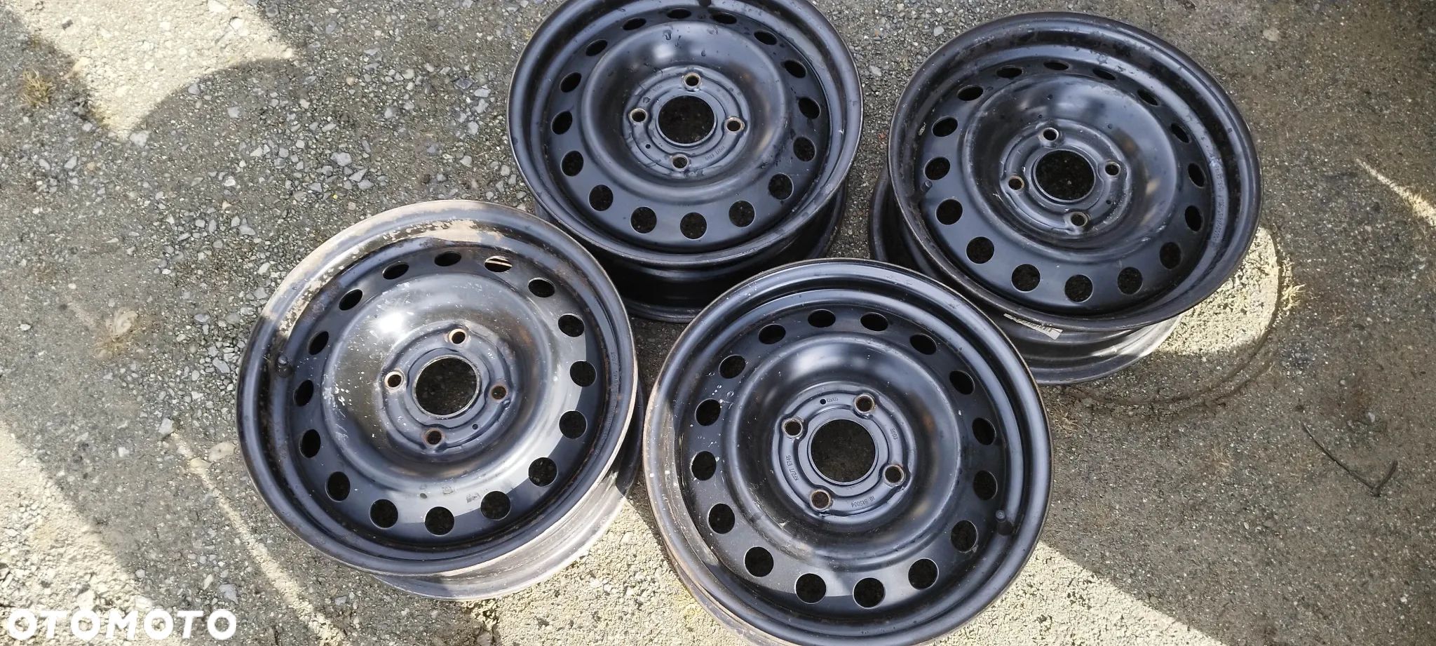 6j15 4x100 stal felgi nissan - 1