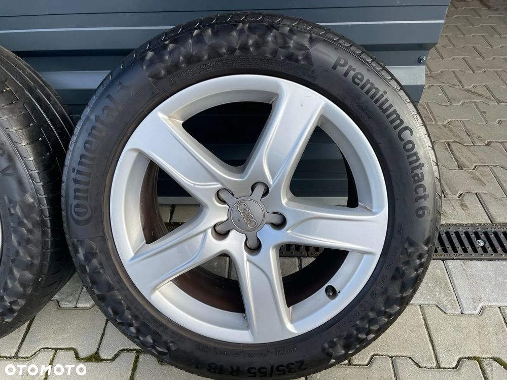 AUDI A6 C7 ALLROAD KOŁA FELGI OPONY LATO CONTINENTAL 235/55/18 8Jx18 ET41 - 7