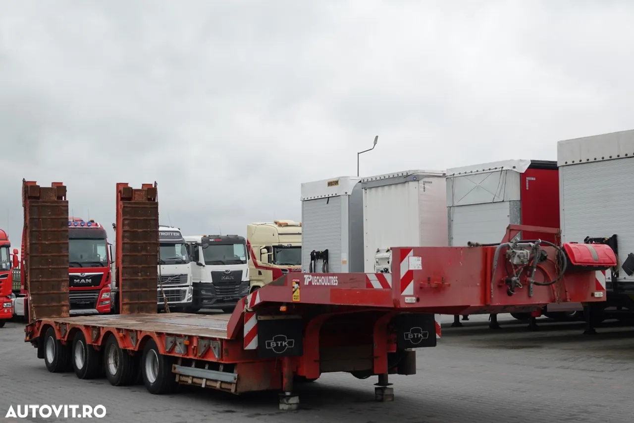 Kaiser REMORCĂ CU ÎNCĂRCARE MICĂ KAISER / GVW:  72.000 KG! / 4 AXI / AXIE DIRECTION / IMPORTAT - 10