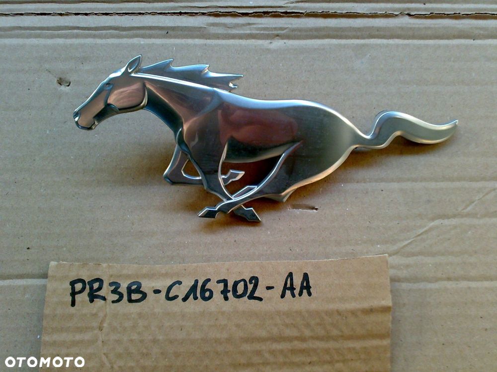 ford mustang vii mk7 2024 - znaczek emblemat na klapę tył - 1