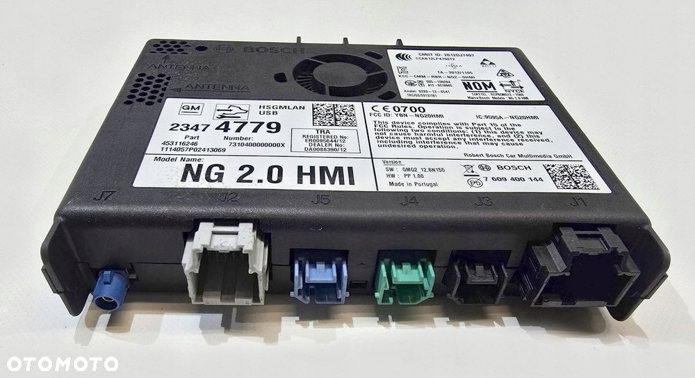 sterownik moduł nawigacji navi radia insignia a 13r lift eur 23474779 - 1