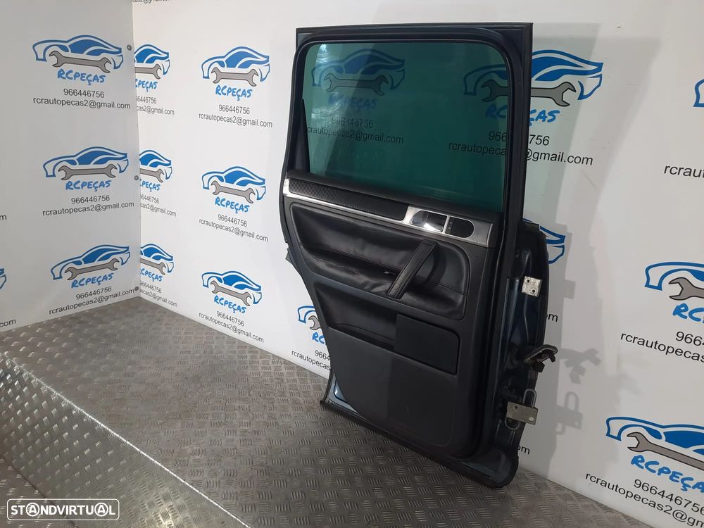 PORTA PORTAS TRASEIRA TRÁS ESQUERDA VW VOLKSWAGEN TOUAREG 7LA 7L6 7L7 MOTOR PUXADOR VIDRO - 6
