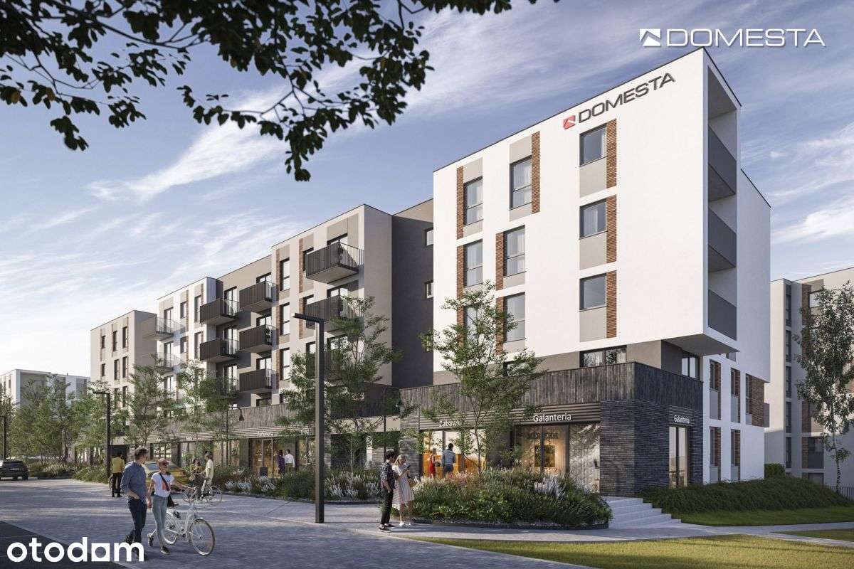 2-pokojowe mieszkanie 45m2 + balkon