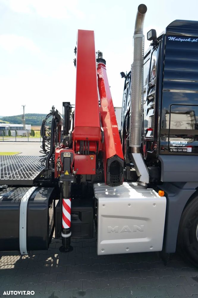 MAN TGS 18.480 / 4x2 / HDS HMF 1820 K6 / 17.2 m REACH / MANUAL / RADIOCOMANDĂ / IMPORTAT - 21