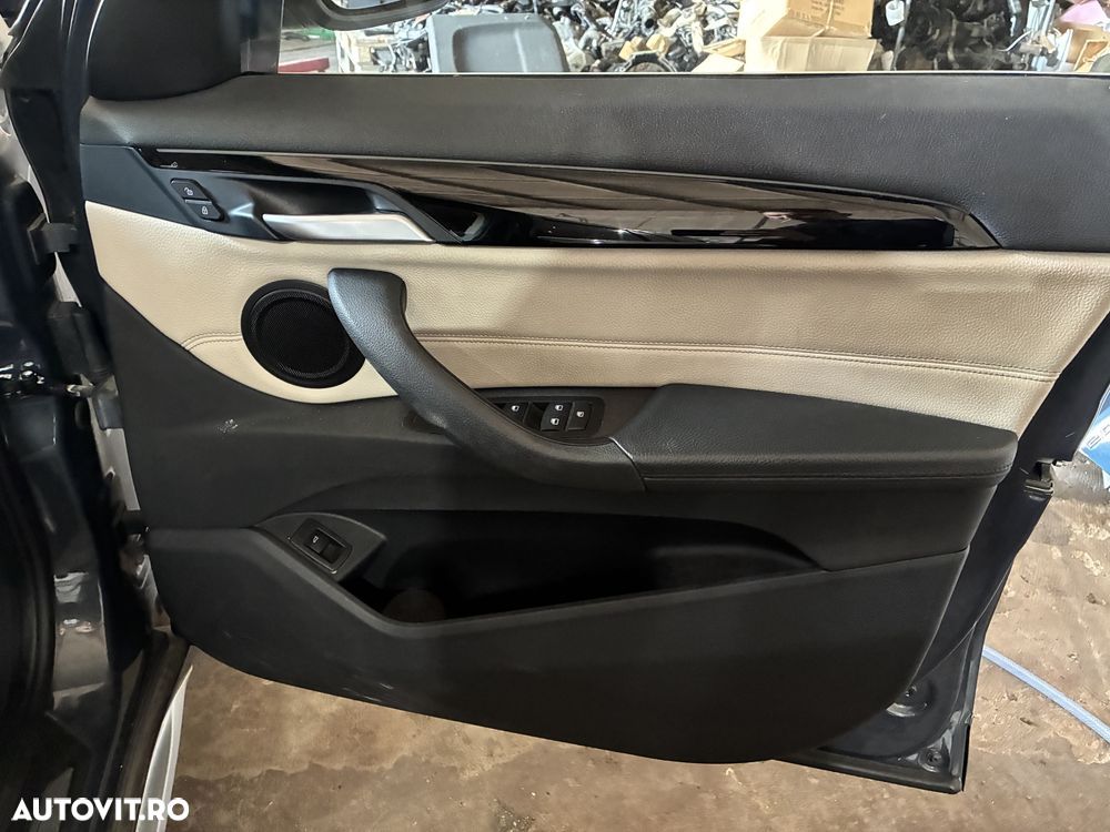 Scaune piele  bej cu incalzire bmw x1 f48 - 4