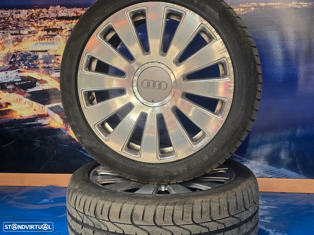 Jantes com pneus originais r19 para audi a8 d3 2003- 255/40 R19 Pireli (4x no estoaue) - 1