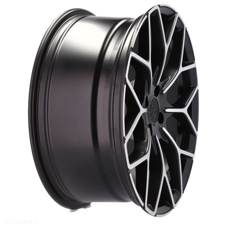4x Felgi 17 m.in. do SMART Brabus Fortwo III Forfour RENAULT Captur Clio IV Kangoo - B1449 - 6