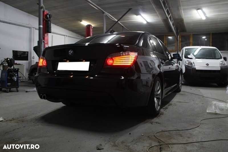Pachet Exterior M Technik M5 BMW E60 E61 Bara Fata Spate Praguri - 7