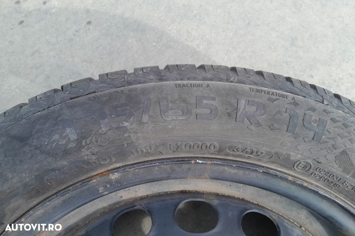 JANTA TABLA CU ANVELOPA  175 / B5 R14 175 / B5 R14 Fiat Panda 3 [2011 - 2