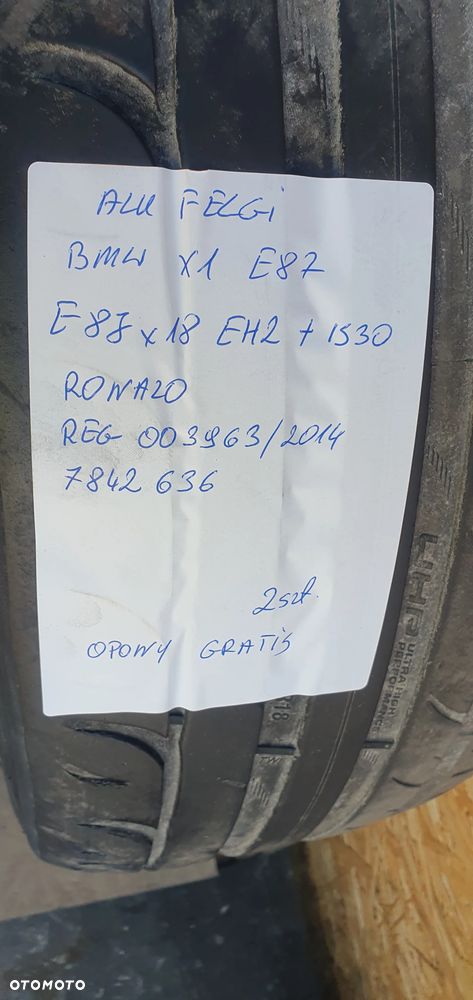 Alufelgi felgi aluminiowe M-Pakiet 5x120 R18 2x 8J IS30 2x 9J IS41 BMW X1 E84 7842636 7842637 - 11