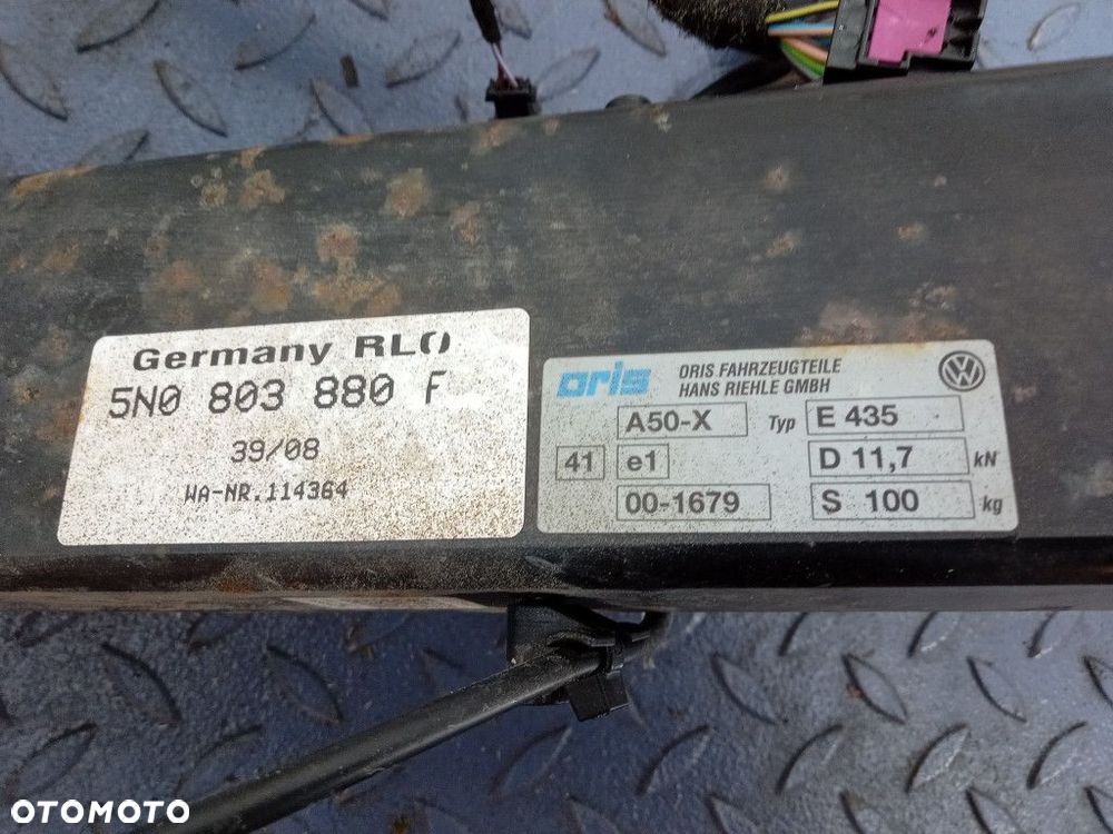 VW TIGUAN I 5N HAK HOLOWNICZY 13 PIN 5N0803880F - 3