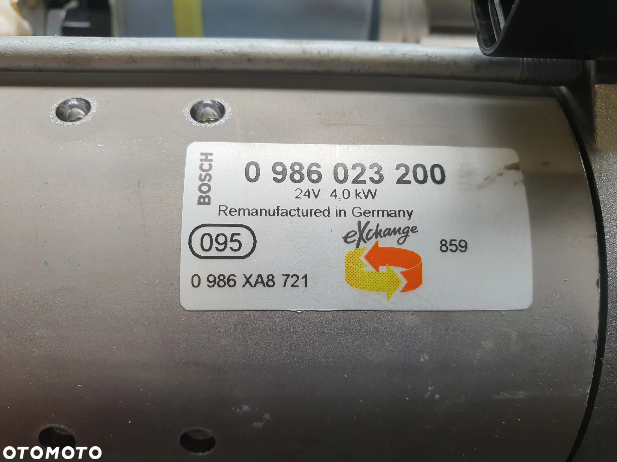 Rozrusznik 24V, 4kW Bosch 0986023200 - 5