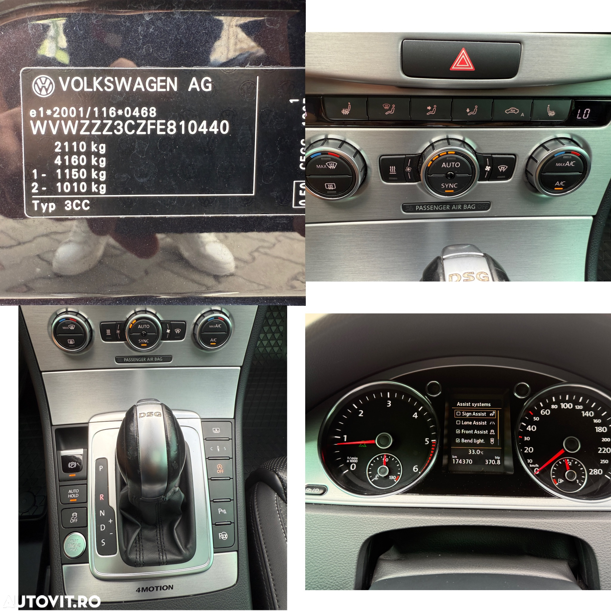 Volkswagen Passat CC 2.0 TDI 4Motion BlueMotion Technology DSG - 8