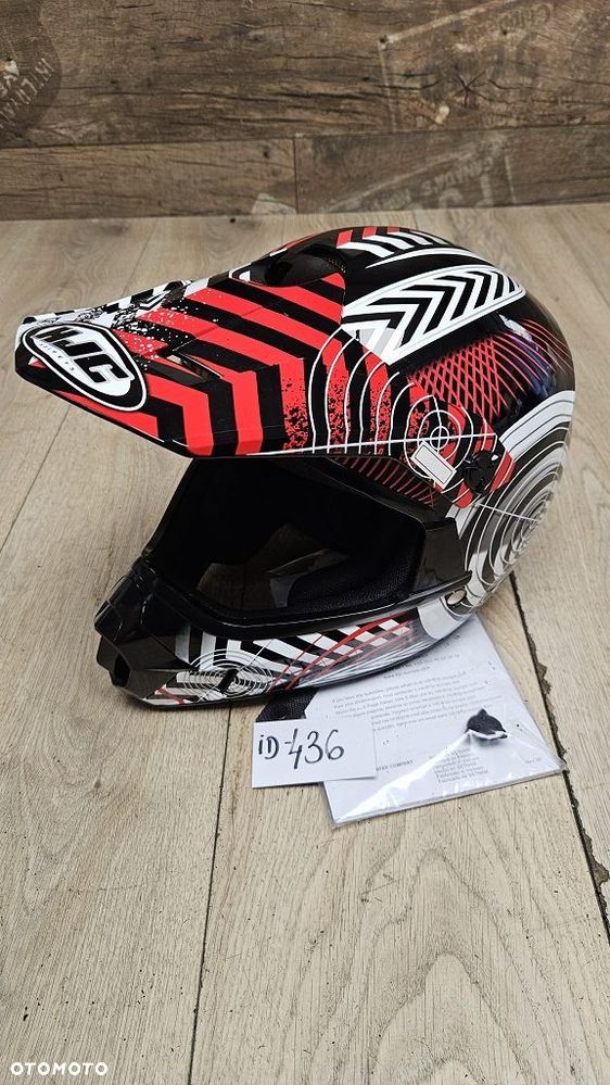 Kask motocyklowy dziecięcy HJC CL-XY  rozmiar (50) cross / enduro / atv - 1