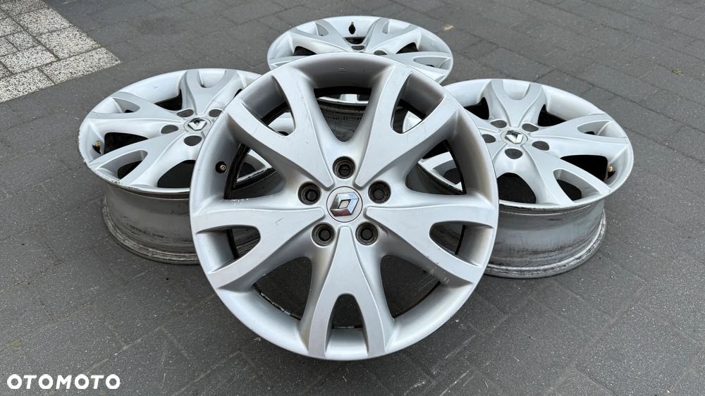Alufelgi r17 5x114.3 6.5j ET40 renault citroen peugeot koła felgi - 7