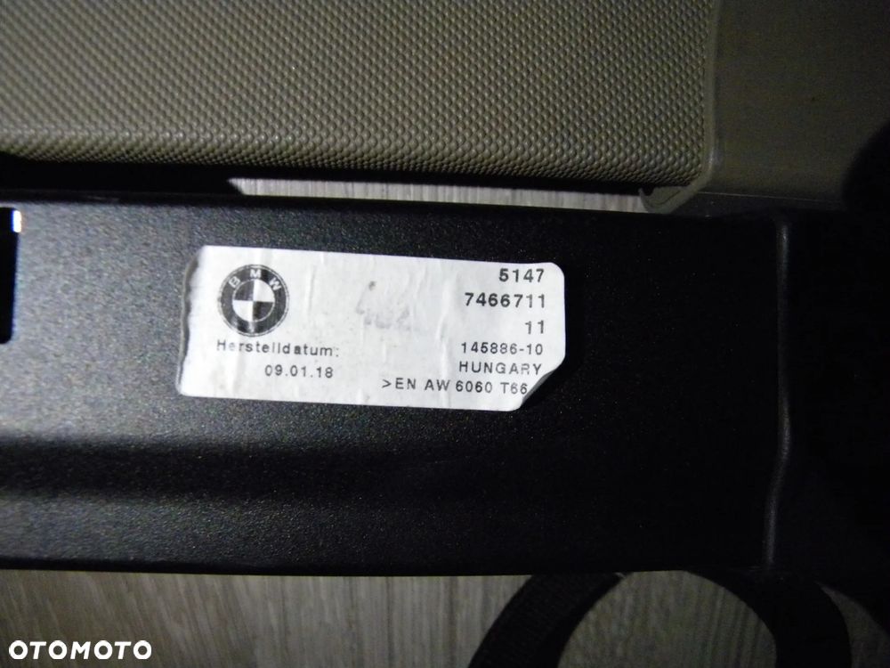 ŁADNA ROLETA SIATKA  BAGAŻNIKA BMW 5 V TOURING KOMBI G31 CZARNA FV 16-25 7466711 - 7