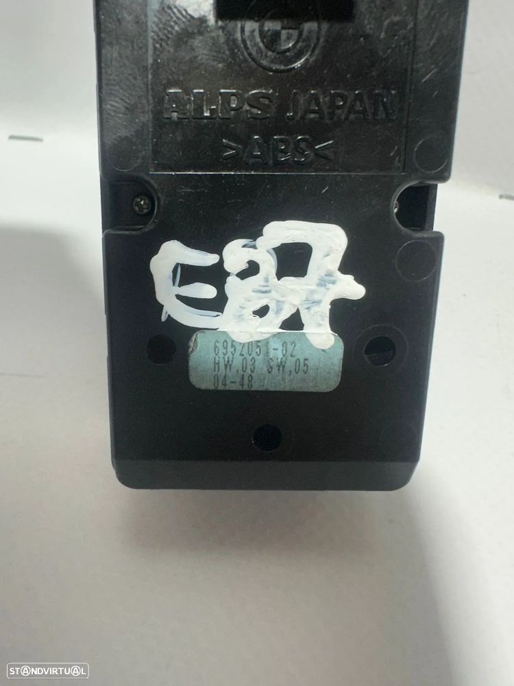 .Comutador Comando Vidros Portas Espelhos Original BMW Serie 1 E87 5 Portas 6952051 2003 - 2011 - 8