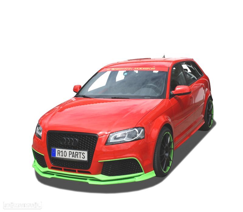 SPOILER FRONTAL PARA AUDI RS3 3P + SPORTBACK 5P 11- VARIO-X - 2