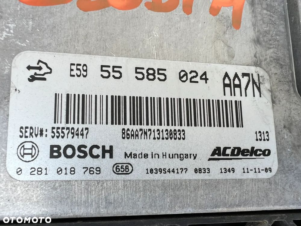 Sterownik, komputer silnika Opel Zafira C 20CDTi - 2