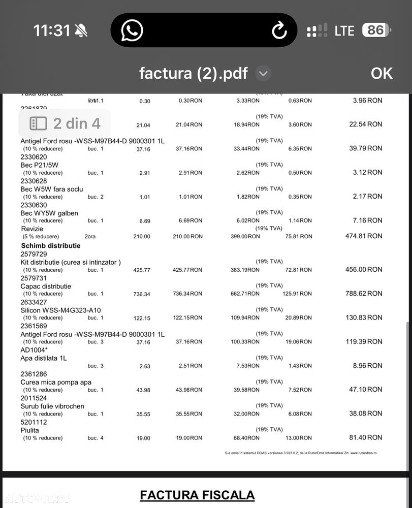 Ford Transit an 2020 L3 Unic Proprietar Dokka 7 locuri punte dubla bena camioneta basculabila NU Mercedes VW IVECO 35c Peugeot 131cai Carte Service Fără probleme - 40