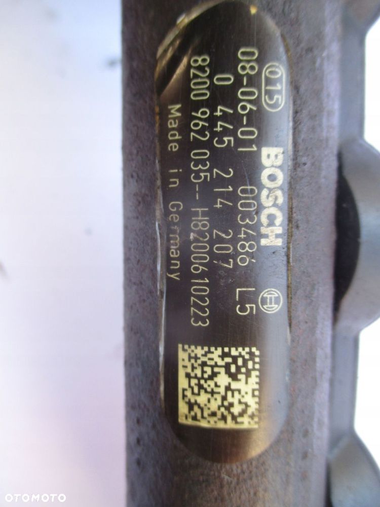 listwa wtryskowa czujnik komplet trafic vivaro 2.0 dci 0445214207 - 3