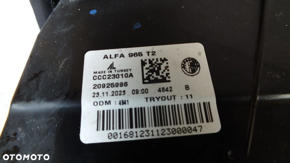 Lampa tylna w klapę blenda Alfa Romeo Tonale 20925996 - 7