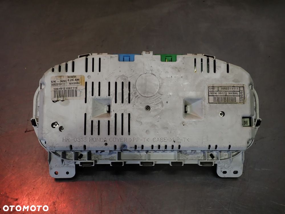 LICZNIK HONDA CIVIC VII 78100X012 - 6