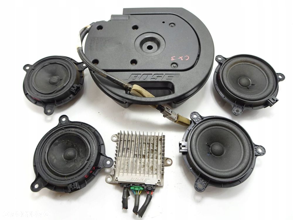 subwoofer głośniki wzmacniacz kpl. mazda cx-3 - 2