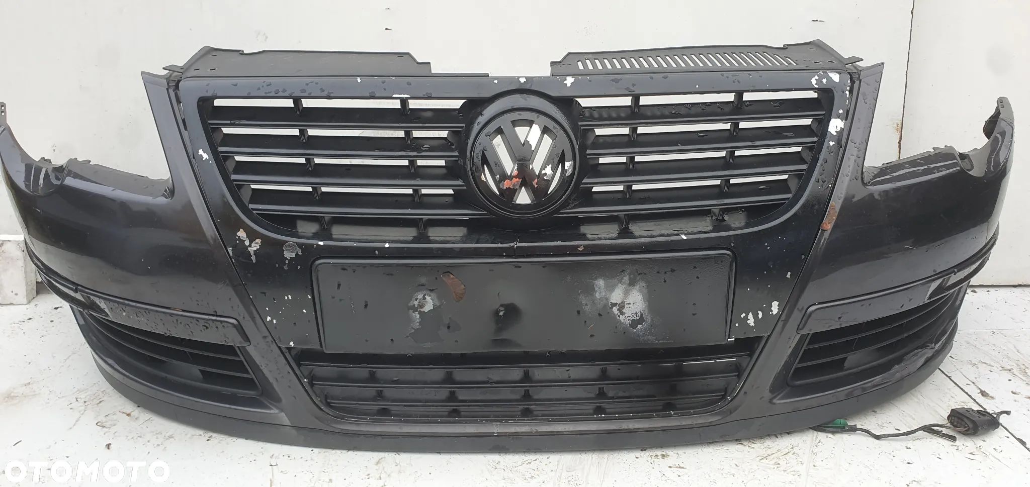 VW PASSAT B6 ZDERZAK PRZEDNI PRZÓD KOMPLETNY - 1